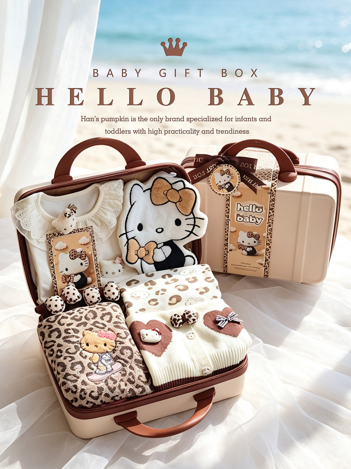 Baby Girls Autumn Demi-Season Newborn Gift Box Set