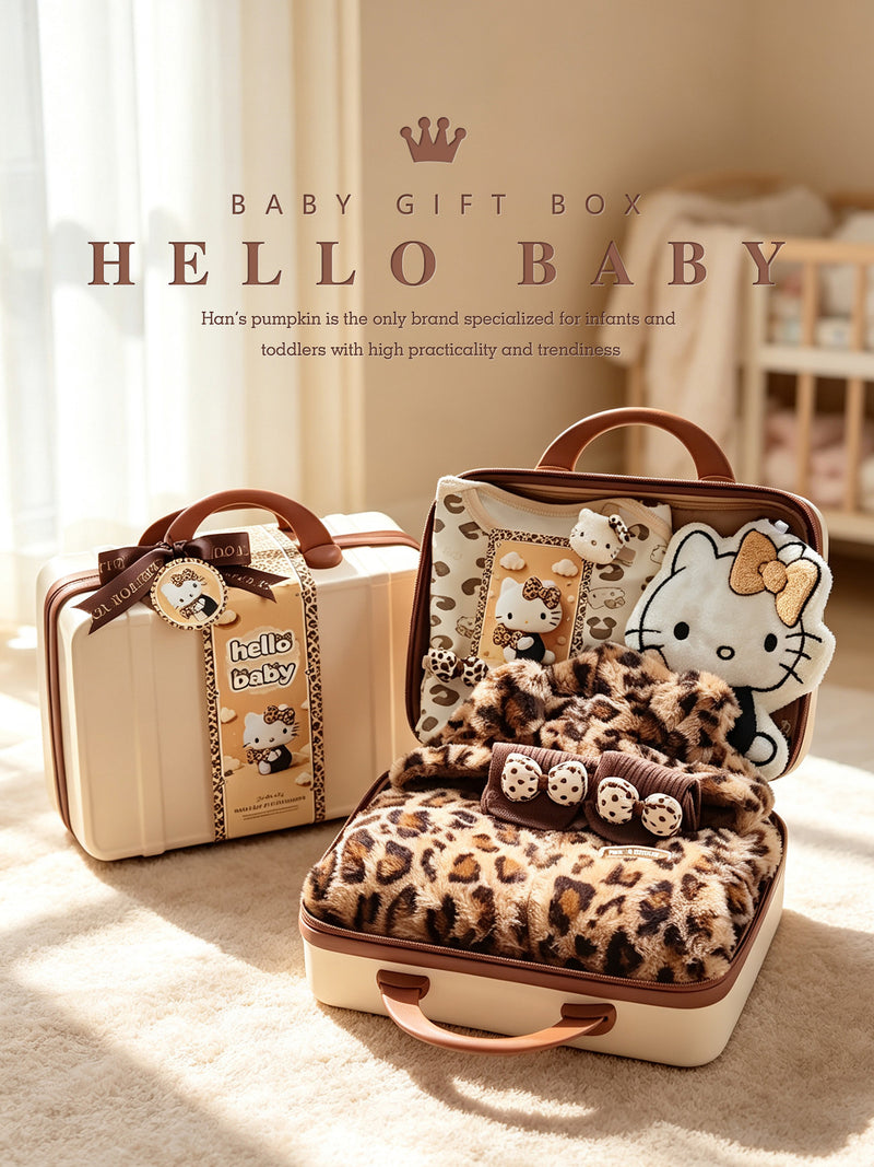 Baby Girls Autumn Demi-Season Newborn Gift Box Set