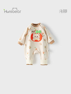 Baby Long-Sleeve Fleece Romper Jumpsuit