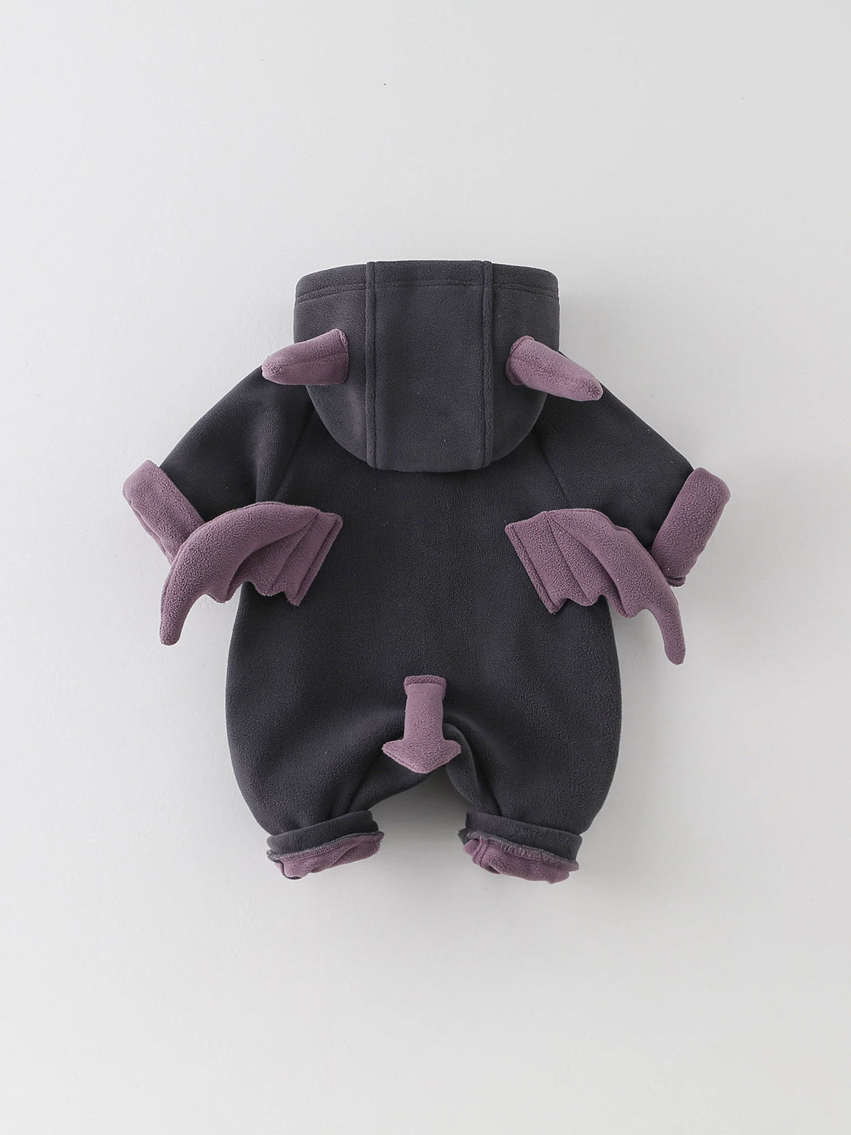 Baby Long-Sleeve Hooded Romper Jumpsuit